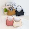Spring Summer Small and Cute New Fashi Handheld Shoulder Underarm Small Square Dumpling-shaped Bag for Women Shoulder Bag