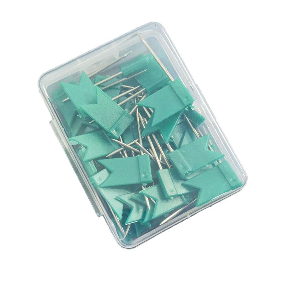 Bulletin Board Message Paper Fixing Pins Tacks Portable And Convenient