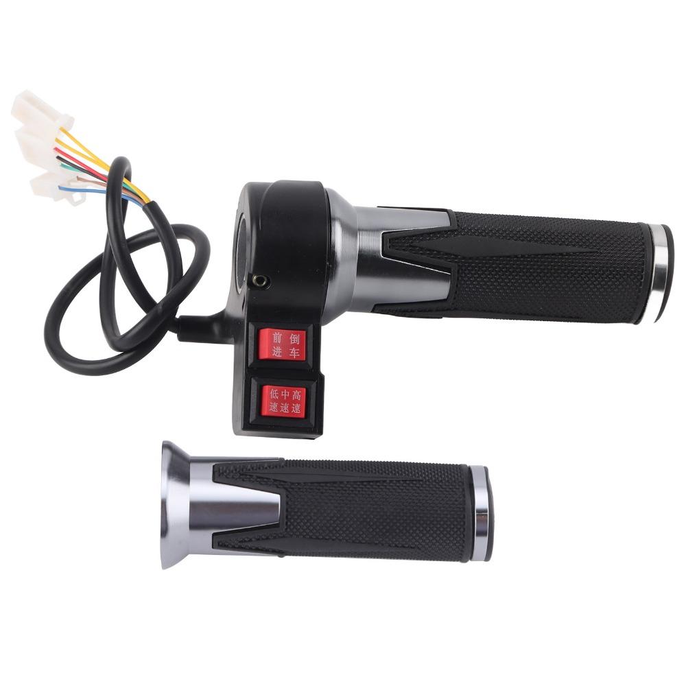 Antislip E-bike Throttle Grip 3 Speed Gear Speed Control Throttle  Electric Bike