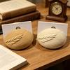 Sourdough Bread Business Card Holder Creative Mini Bread-Shaped Card Display Organizer for Bakery Cafe Pastry Shop Farmers Market Countertop Decor