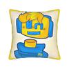 Geometry Dash  Pillow Case  Novelty Pillow Cover Square Graphic Cushion Cover Pillowcases For Sofa Car Home Decor