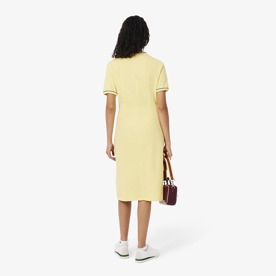 Lacoste Women's Essential Fit-and-Flare T-Shirt Dress EF9988-55GK3A