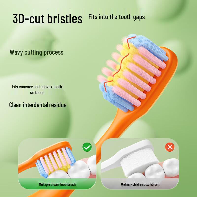 PROTEFIX Children's Multi-Clean Soft Toothbrush