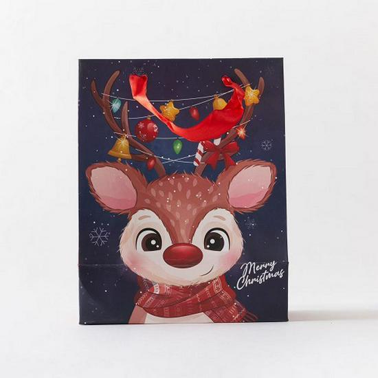 3D Cartoon Christmas Stocking Gift Set: Cute Mid-tube Women’s Socks for Autumn & Winter