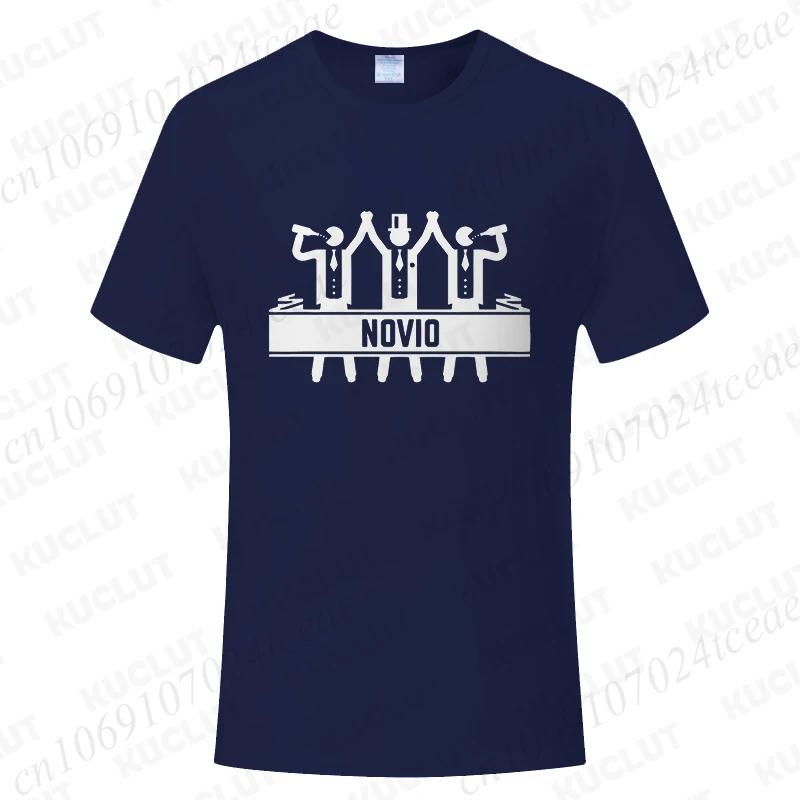 Spanisch Herren Single Abschied Junggesellenabschied Party Truppe T-Shirt Bier für den Bräutigam T-Shirts Team des Bräutigams Trauzeuge Oberteile Hochzeitshemd