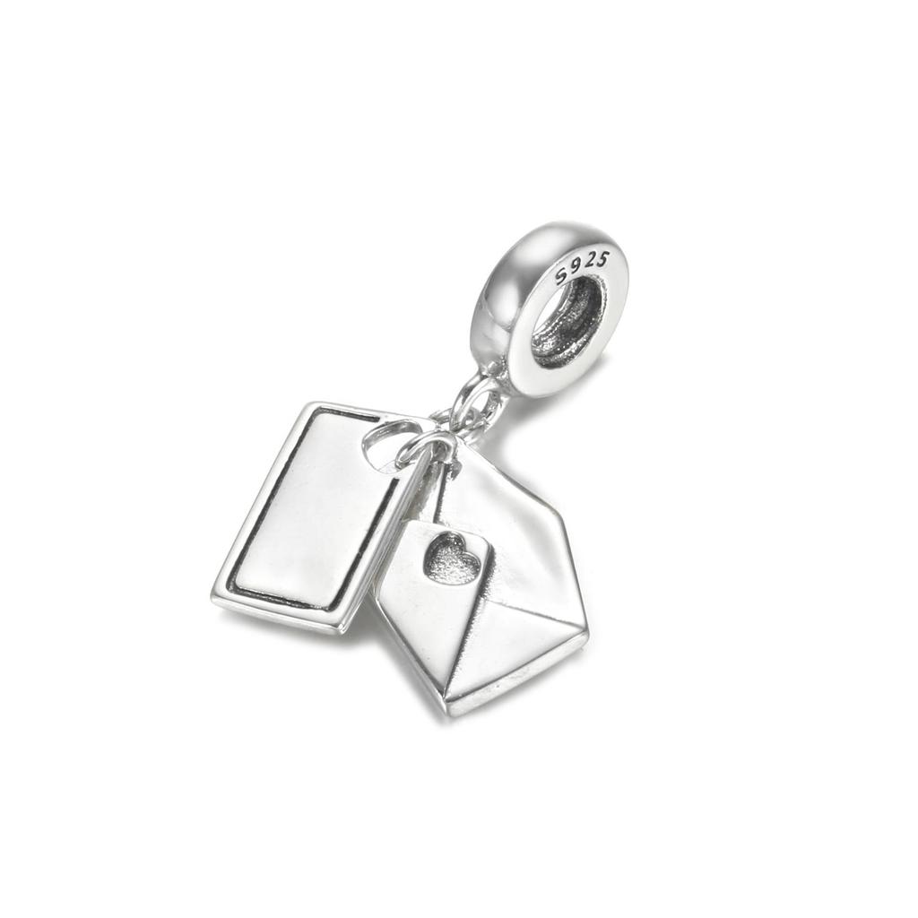 New Copper Charm Fit Original Bracelet Accessories Women Jewelry Teachers' Day Gift Alarm Clock Schoolbag Computer