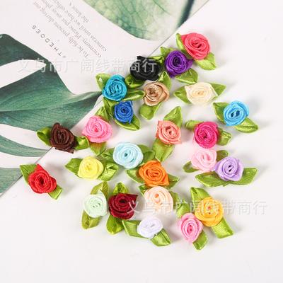 Handmade Rose Flower Ribbon, Headgear, Underwear, Flower Clothing Accessories, Decorations, Happy Candy Box, Gift Box Packaging