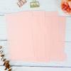 Personal A6 Dividers 6 Hole Transparent Binder Index Page Dividers with Tabs Plastic Tab Dividers with Stickers for Binders, Planner, Agenda (Pink -