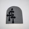 Y2K Kreuzstrickmütze Herbst Winter Street Unisex Warm Persönlich Vielseitig Nischen Beanies