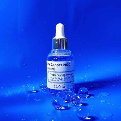 Tonier Copper Peptide 2,000ppm 30ml Adenosine Peptide Serum