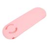 Makeup Brush Holder Travel Cosmetic Organizer Silicone Makeup Storage Case Portable Cosmetics Bag for Makeup Tools Pink