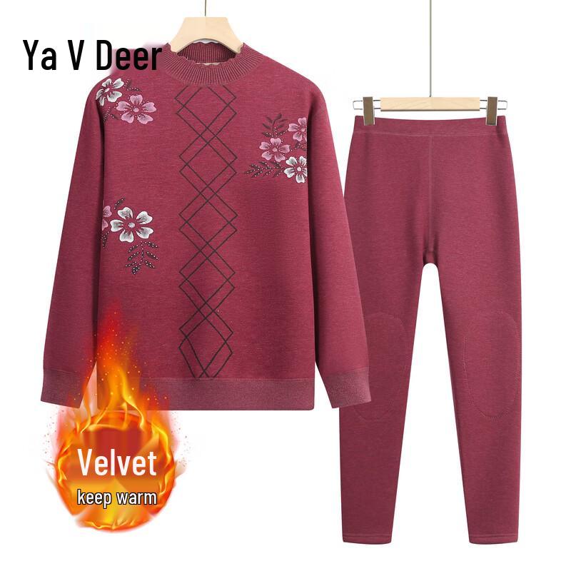 

Yalu Women s Pullover Thermal Knit Sweater 4XL (140-155 lbs)