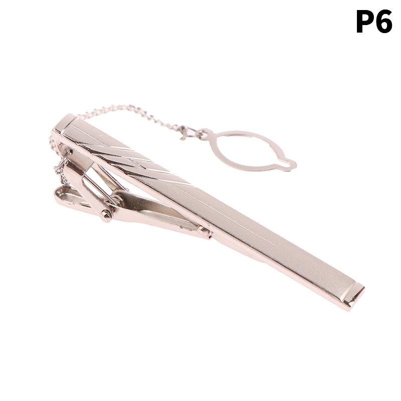 1Pc Silver Color Necktie Pin Tie Clip For Men Wedding Necktie Tie Clasp Clip