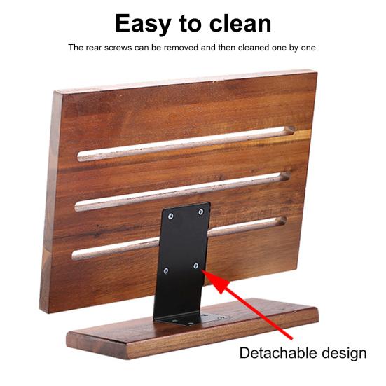 Držák řezaček na dřevo pro pult Magnetický stojan na řezačky na vidličky Nůžky Nůžky stojan Polička Efektivní organizér kuchyňského nářadí