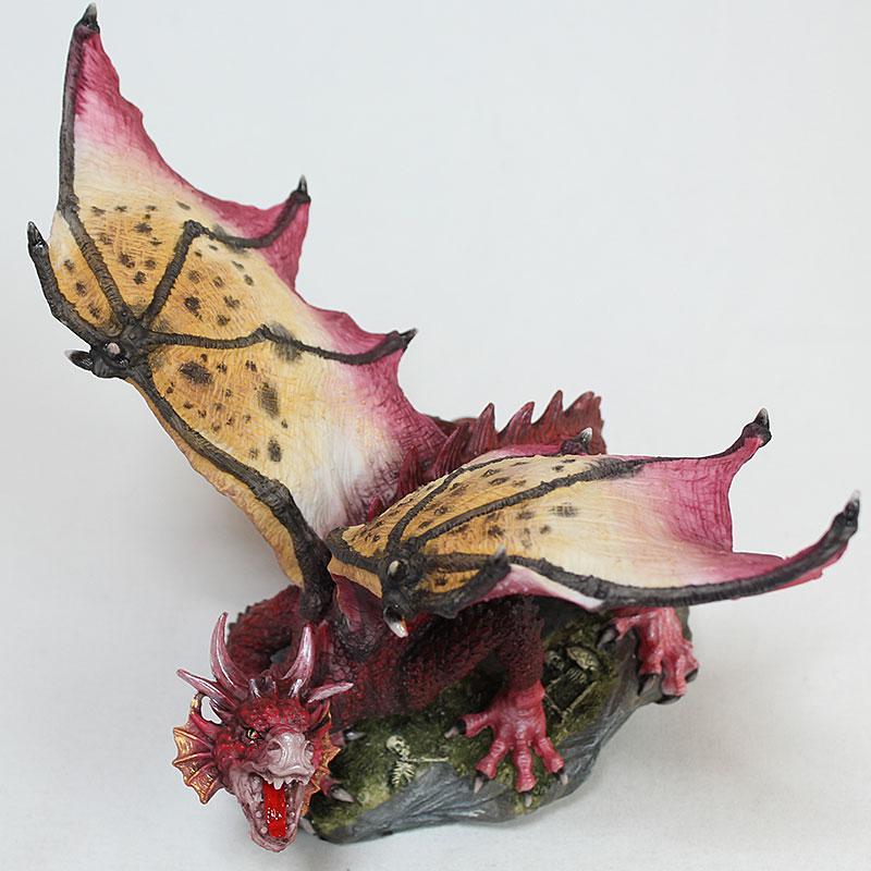 [USED] Red Devil Dragon Figure Red Pterosaur RED DEVIL DRAGON