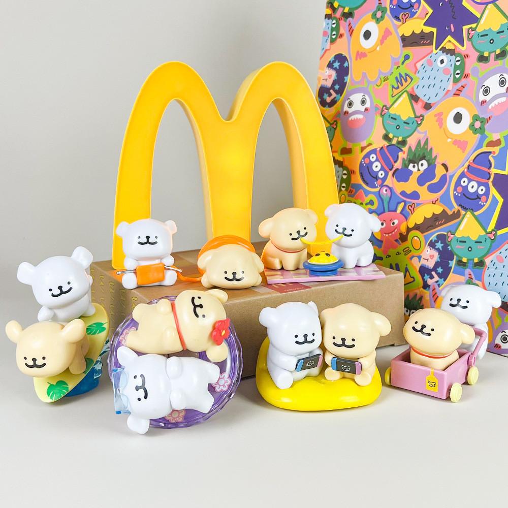 Maltese Anime Pvc Model Set With 6 Pieces For Desk Display Collectors And