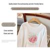 Plus Size Women's Knit Shirt, Round Neck, Loose Fit, Bust 150/160, Mid-Length