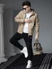 European Trendy Brand Badge Hooded Jacket Men's 2025 New Autumn Fashion Casual Top Windproof Jacket Men's Clothing