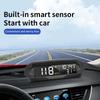 ELING Multi-function Display GPS Speedometer with Fatigue Driving Reminder Overspeed Alarm Time Altitude Solar Charging Boat RV