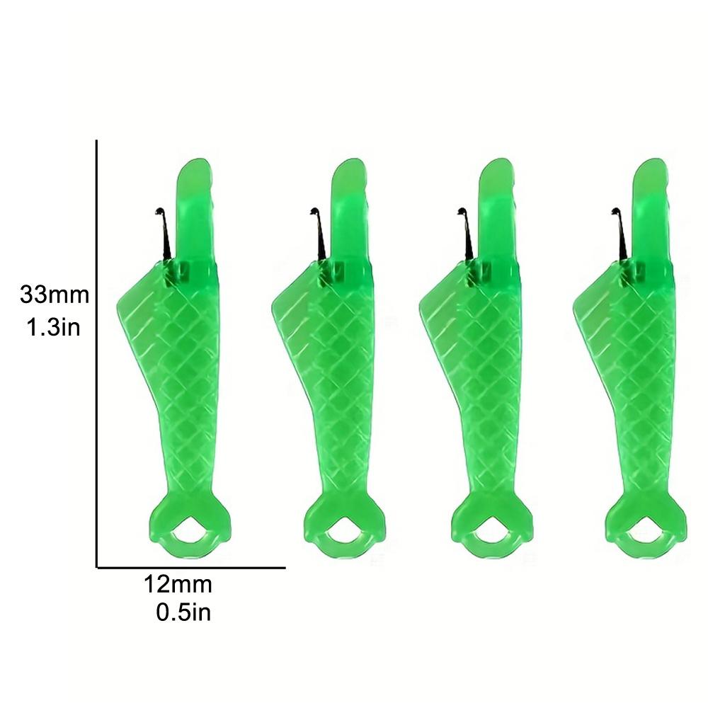 Mini Symaskinsnål Trädare Med Krok Nålinsättningsverktyg Äldre Snabb Automatisk Växlare Hantverksaccessoarer 20 ST