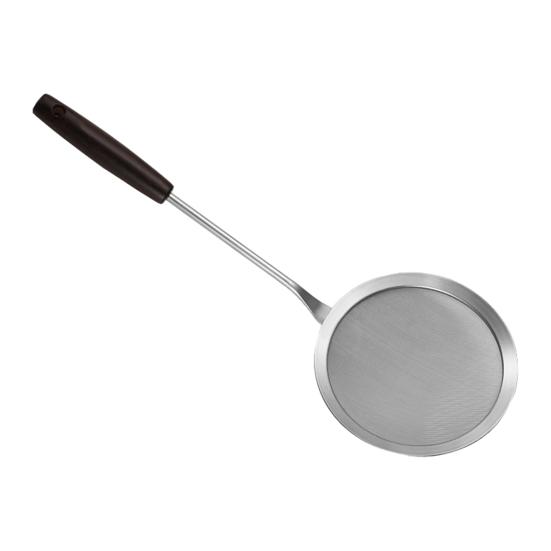 Fine Mesh Strainers Stainless Steel Edge Kitchen Colander Colander with Rounded Sifter for Food Tea Juice