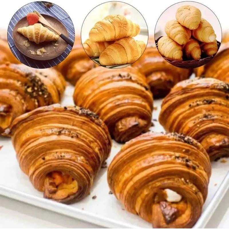 5 Pcs Cream Horn Molds Stainless Steel Cone Tubular Shaped Mold Baking Cones Horn Pastry Roll Kitchen Cookie Dessert Tool
