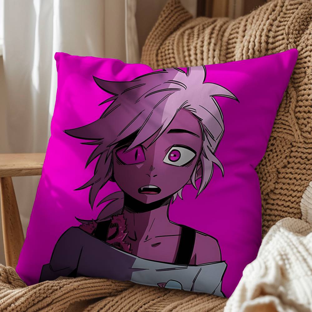 Invincible Kipo Wolf Wonderbeasts Pillow Case Office Cushions Suitable For Sofa Car Bedroom Decorative Cushion Cover