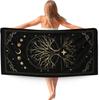 Boho Hemelse Maanfase Strandlaken, Magische Tarot Boom Astrologie Strandlakens Extra Groot Cadeaus voor Vrouwen, Boho Sneldrogend Reizen