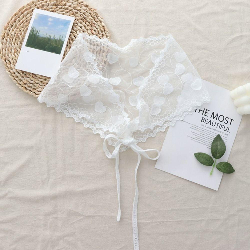 Lace Trim Triangle Short Skirt Soft Lace Butt Curtain Skirt New Waist Scarf For Women