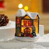 Christmas micro landscape mini luminous small house tabletop ornament Christmas tree ornament children's small gift