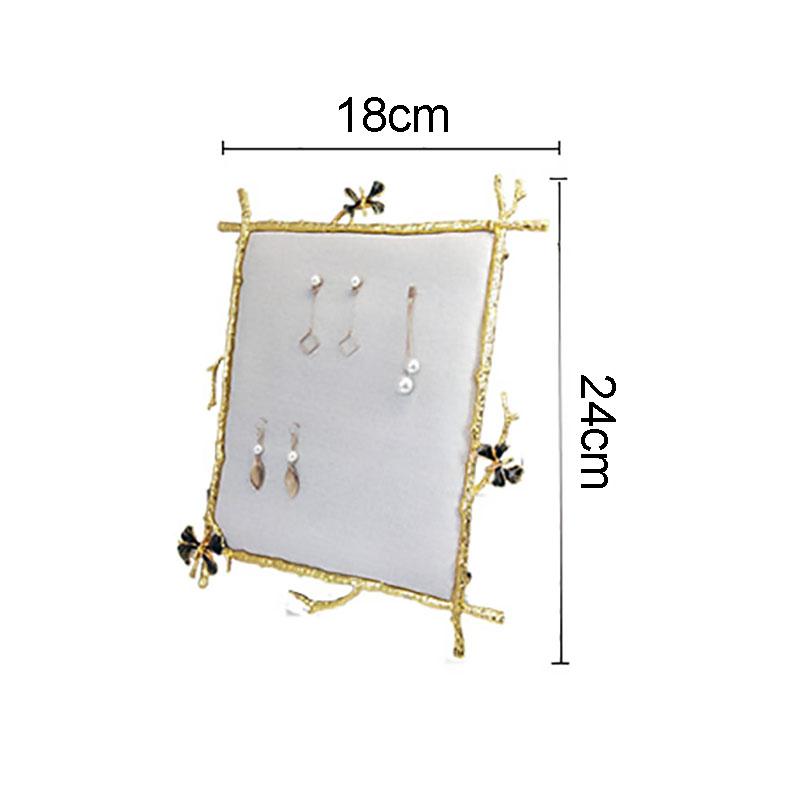 

Butterfly Decorative Shelves Earrings Hanging Board Necklace Stand Dressing Table Cosmetic Containers Jewelry Display Shelf
