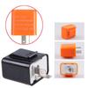 Motorcycle LED Flasher Frequency Signal Indicator Blinker Parts Black