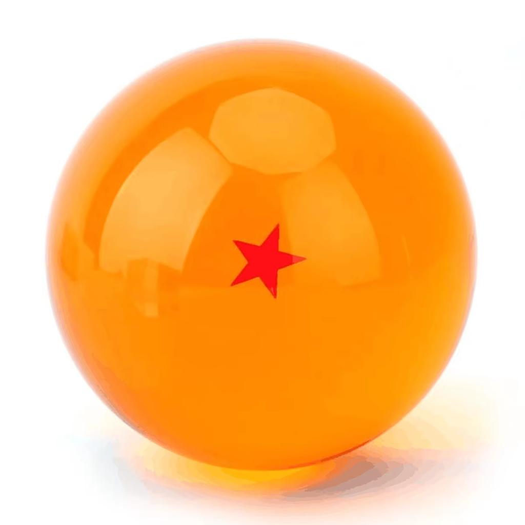 7,6cm Dragon Ball Z Anime Figurka Horký výprodej Křišťálová koule Hračka 1 2 3 4 5 6 7 Hvězdné Dračí koule Stolní dekorace Hračka Dětský dárek