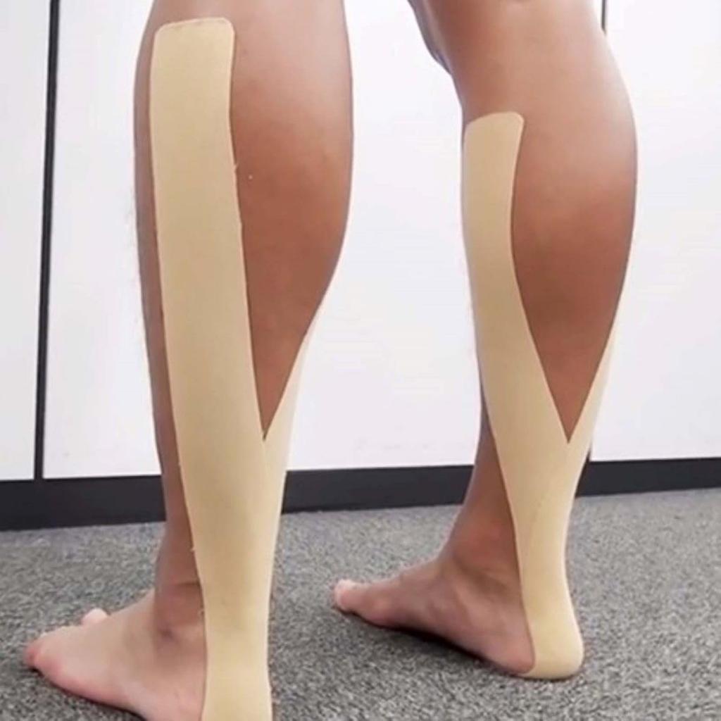 DMedical Kinesio Kinetic 50mm X Pack of for and Soles of the Feet Tape, SP, 5m, 6, Elastic, 5cm, Knees, Ankles, Calves,