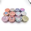 4pcs Round Cookie Tin Box Metal Biscuit Packaging Iron Can Candy Jar  for Dry Spices and Sweets