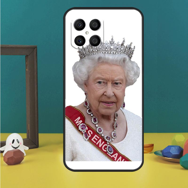 

England Queen Elizabeth II Case For Honor 200 Pro X9b X9a X8b X8a X8 X9 X9c 50 70 90 Lite Honor Magic 5 6 7 Pro Cover Honor X8b