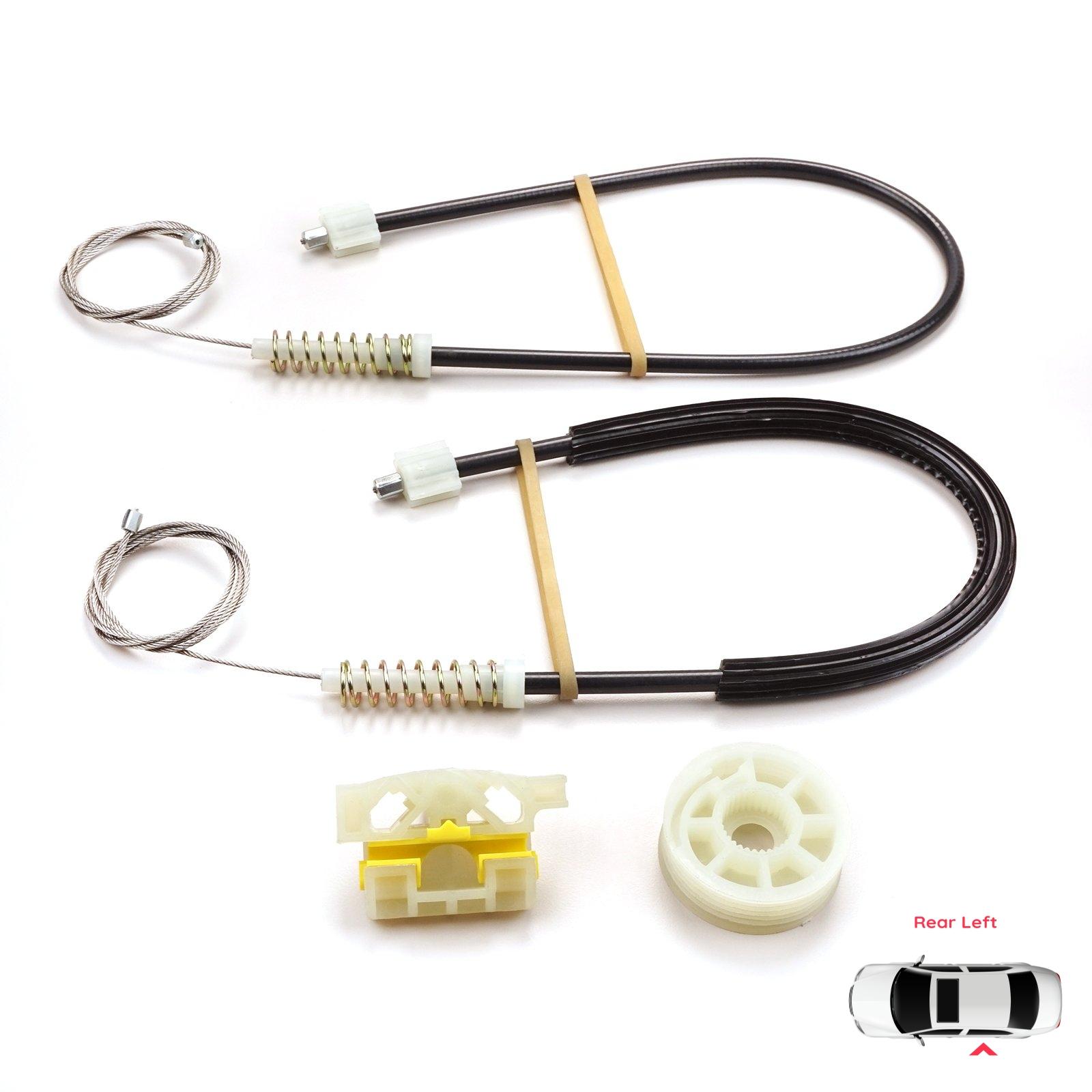 

EWR5095 Electric Window Regulator Repair Kit Rear Left Door for Renault Laguna MK3 X91 BT0/1 KT0/1 2007-2015 5-Door 827010001R