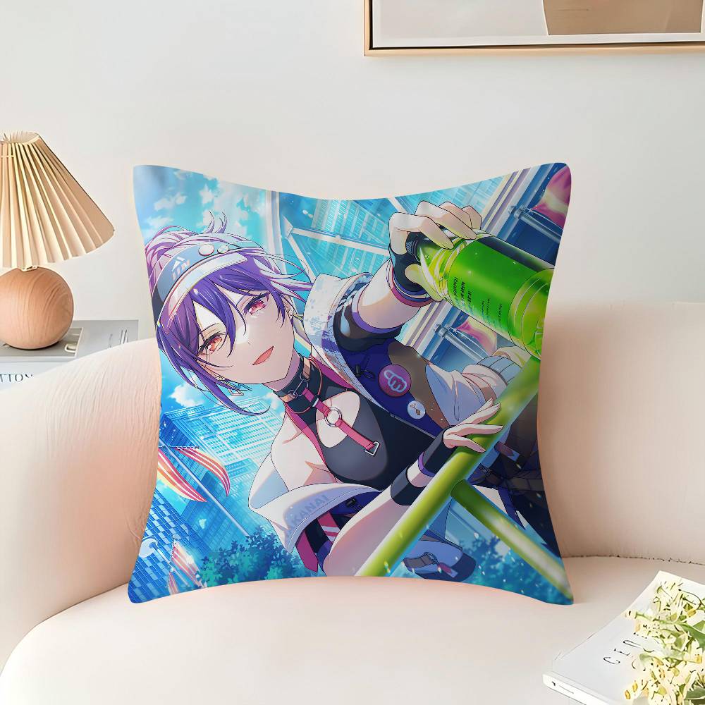 Kaoru Seta Pillowcase Toon Gift Cushion Cover Bedroom Home Sofa Chair Seat Decor Pillow Case