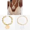 Style Fish Bone Coral Pendant Necklace For Summer Travel And Casual Wear
