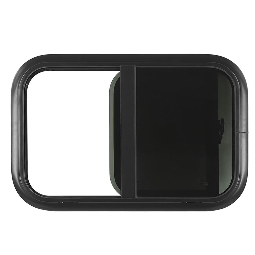 RV Window UV Protection Insect Screen Black Perfect Seal RV Sliding Window Universal for Caravan Camper Trailers
