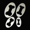4 Pcs Dog Bone Cake Stencil Decorating Fondant Cookie Cutter DIY Molds Tool