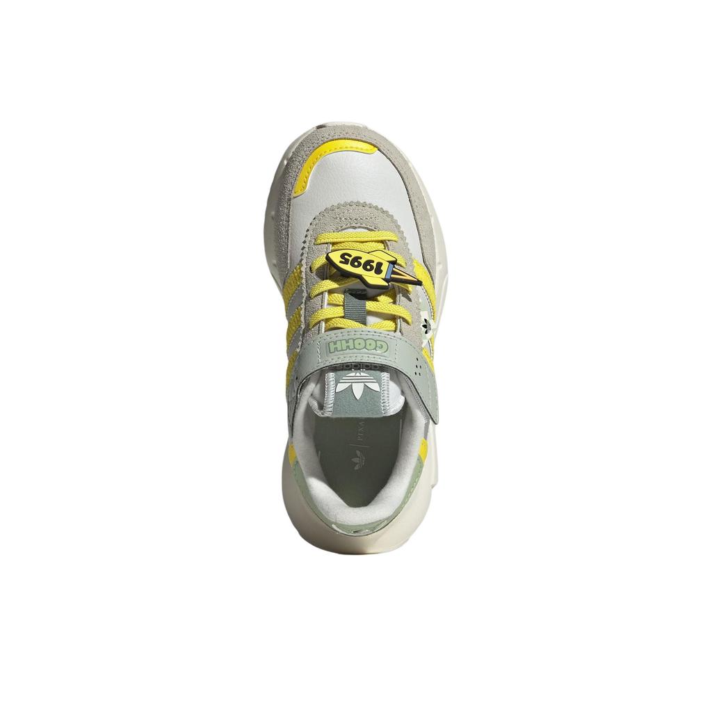 Adidas Disney X  Originals Retropy F2 CF EL C Toy Story Classic Comfortable Low Top Casual Shoes Kids sneakers Gray Yellow JS2471