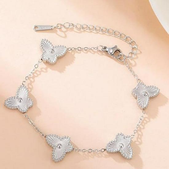 2024 Adjustable Butterfly Charm Bracelet for Women