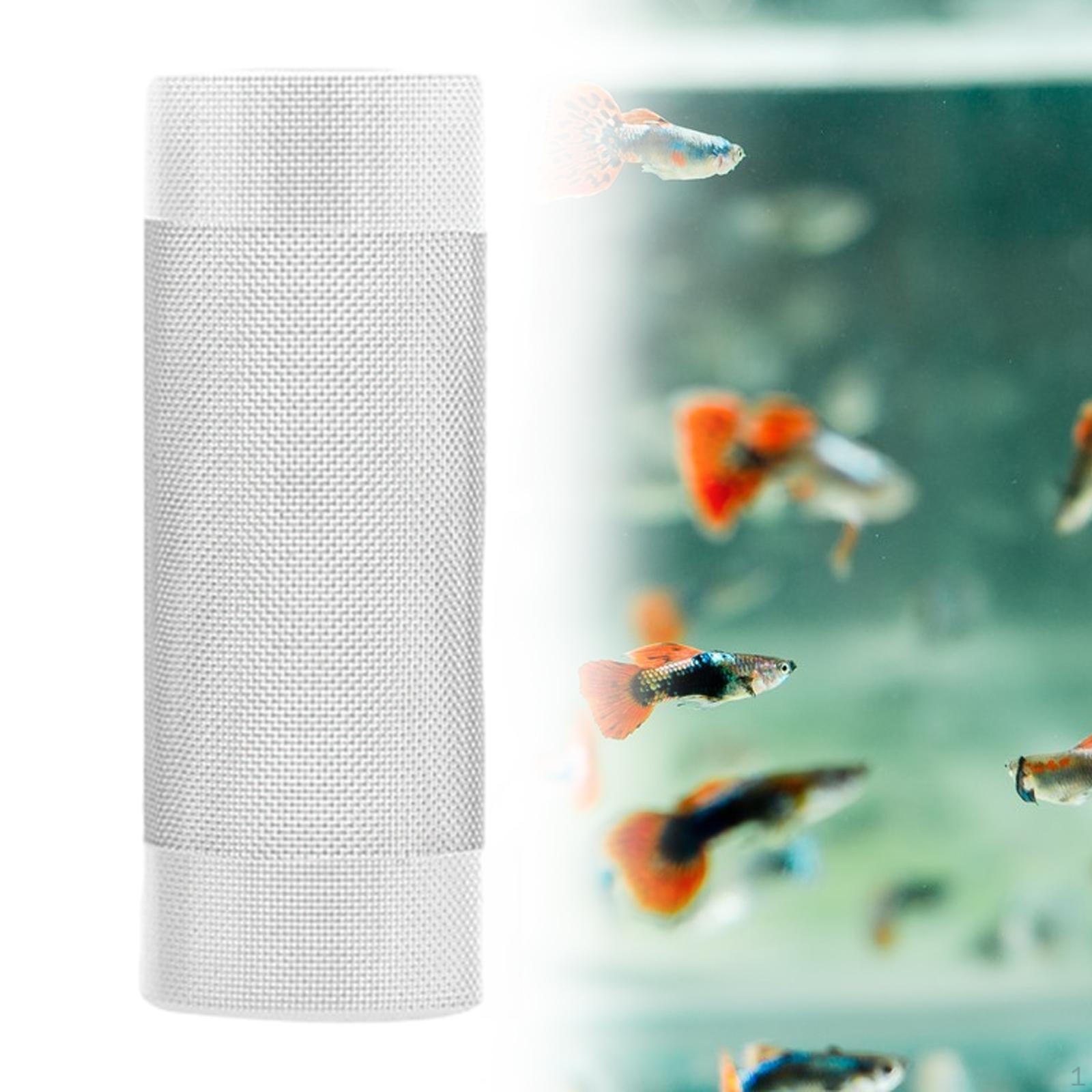 

Аквариумный фильтр, сетка, 0,3 мм, защитная сетка для рыб, простая в установке, многофункциональная защита на входе. 22mm 23mm