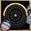 Board Game Pad Astrological Oracles Table Cover Card Mat Divinations Tablecloth