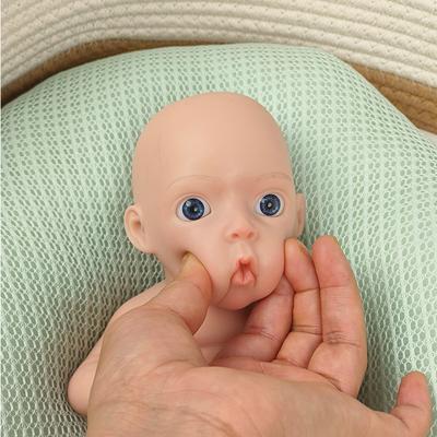 All Silicone Reborn Doll Painted Full Body Silicone Newborn Baby Dolls Soft And Elastic Reborn Doll Toy