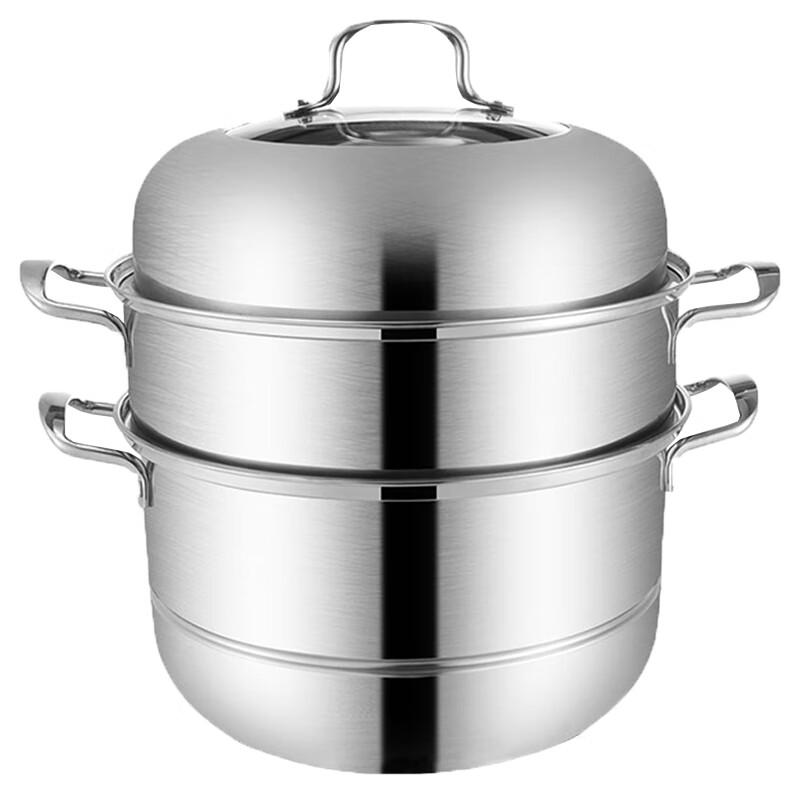 Hanle 32cm 3-Layer Stainless Steel Steamer Pot