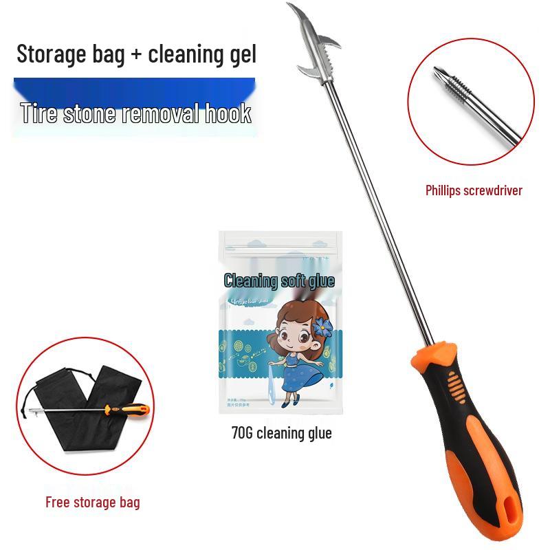 Multifunktionales Auto-Reifen-Steinentfernungswerkzeug