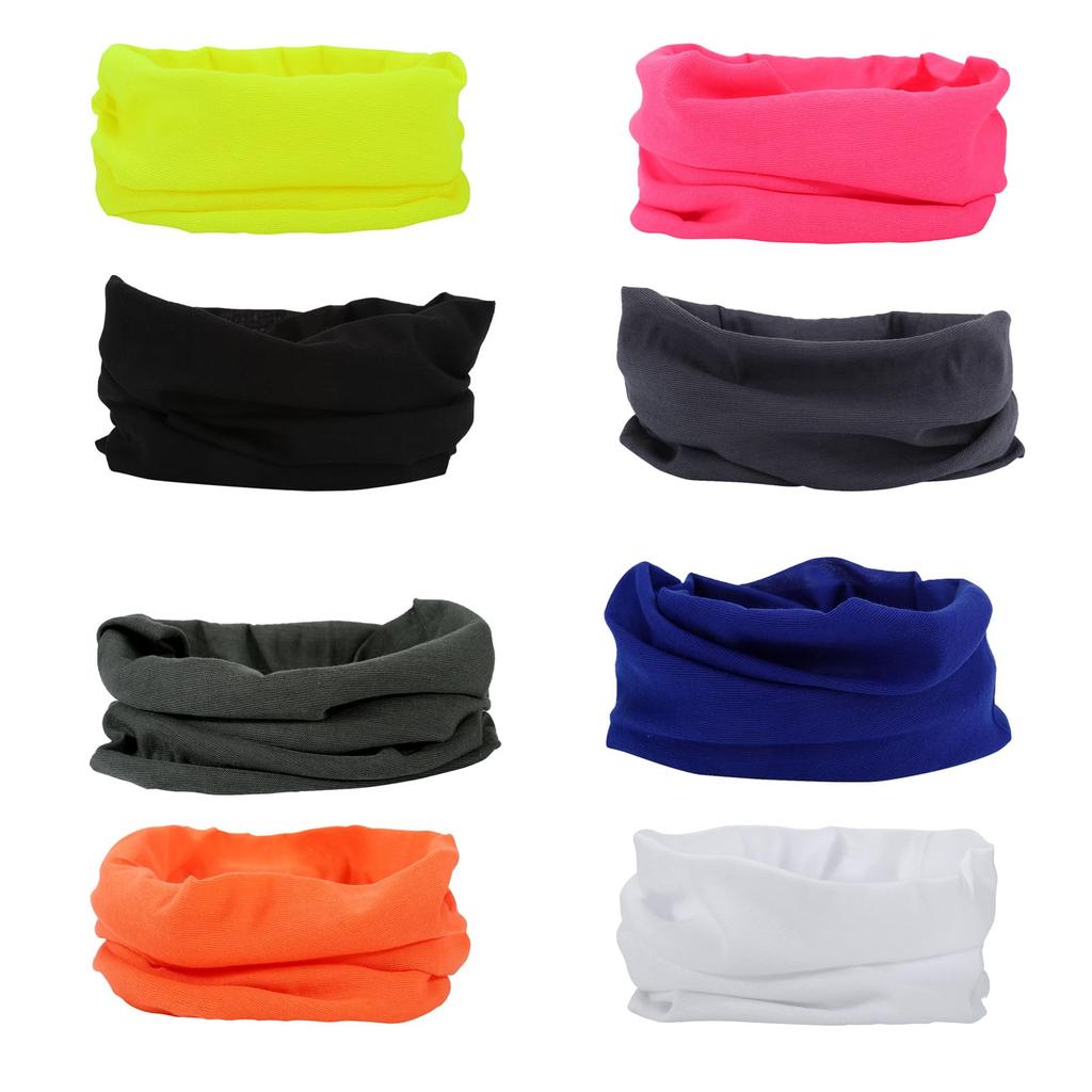 SMEHCF for Men and Hair Half Face Neck Gaiters for and Breathable and Available in Neon and Multi-Purpose Bandanas, 8-Count, Women, Headbands,