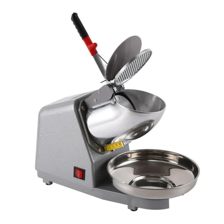 220V  Double Blade Ice Breaker Snow Shaved Ice Milk Tea Shop Household High Power Mixer